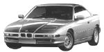 BMW E31 B1390 Fault Code